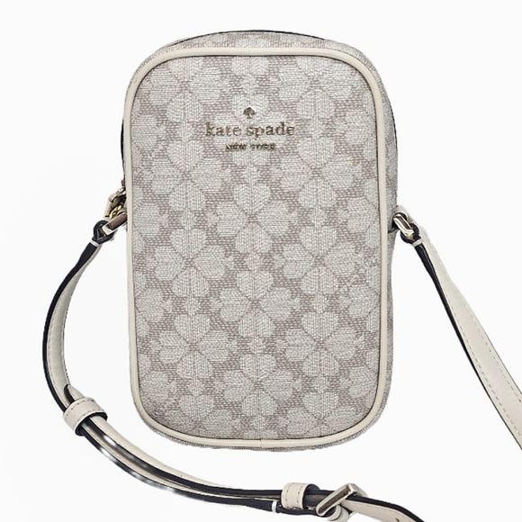 Kate Spade Flower North South Crossbody Bag - Picture 1 of 13